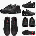 Black Nike Shox Sneaker