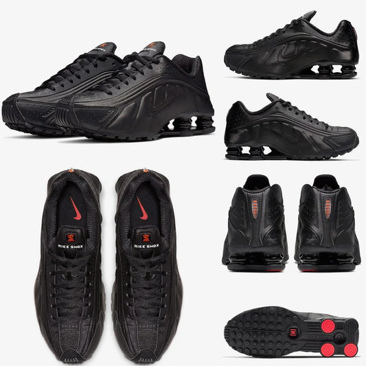 Black Nike Shox Sneaker